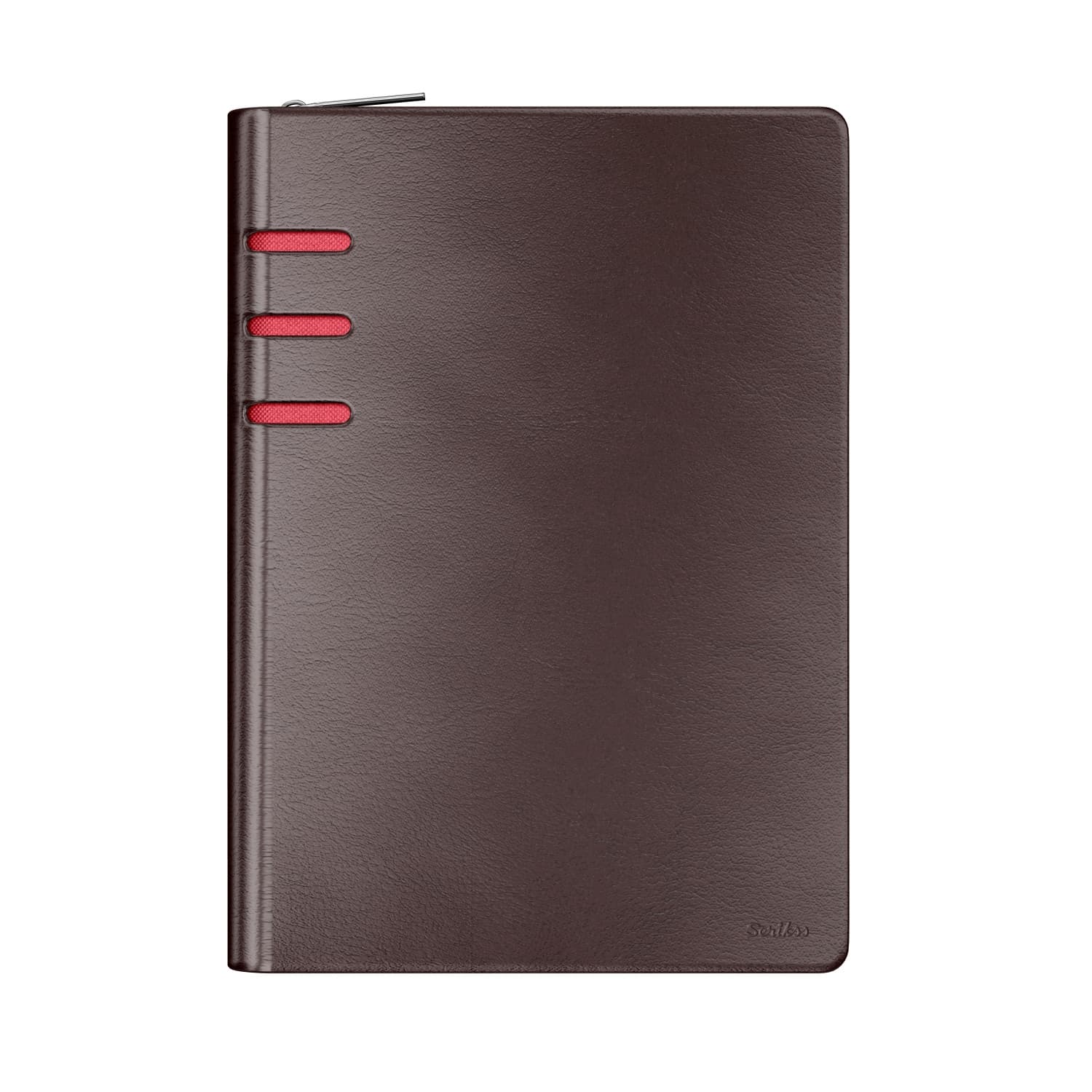 Mapa cu Agenda Scrikss Leather A5 Oxford Brown Lined