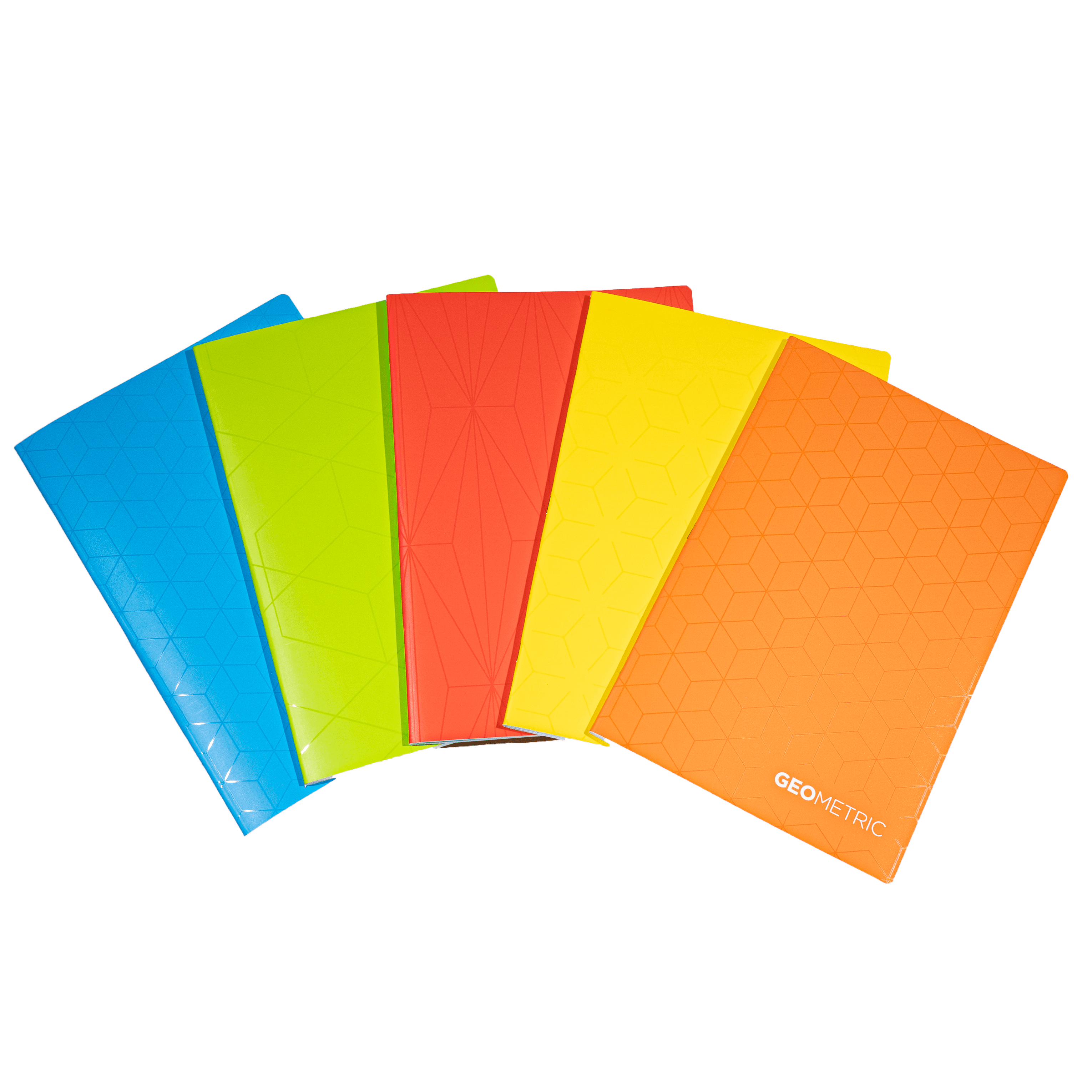 Caiet A4 Matematica ELISA PRINT Geometrics, 60 file, 80g, coperta 300g