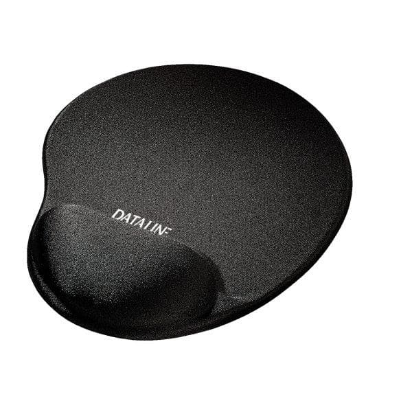 Mouse pad ESSELTE Fashion, cu suport ergonomic pentru incheietura mainii, Lycra, negru
