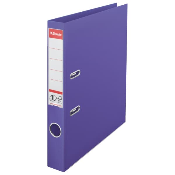 Biblioraft plastifiat interior-exterior Esselte No.1 Power A4 5 cm - mov
