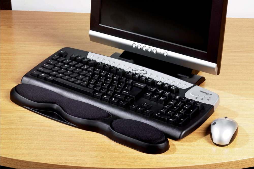 Suport ergonomic Kensington, pentru incheietura mainii, cu gel, negru