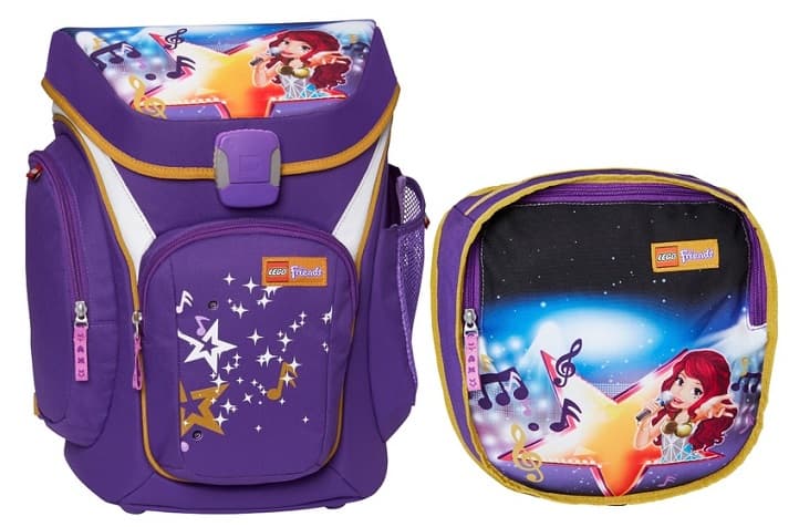 Ghiozdan scoala Explorer + sac sport, LEGO Core Line - design mov Friends PopStar