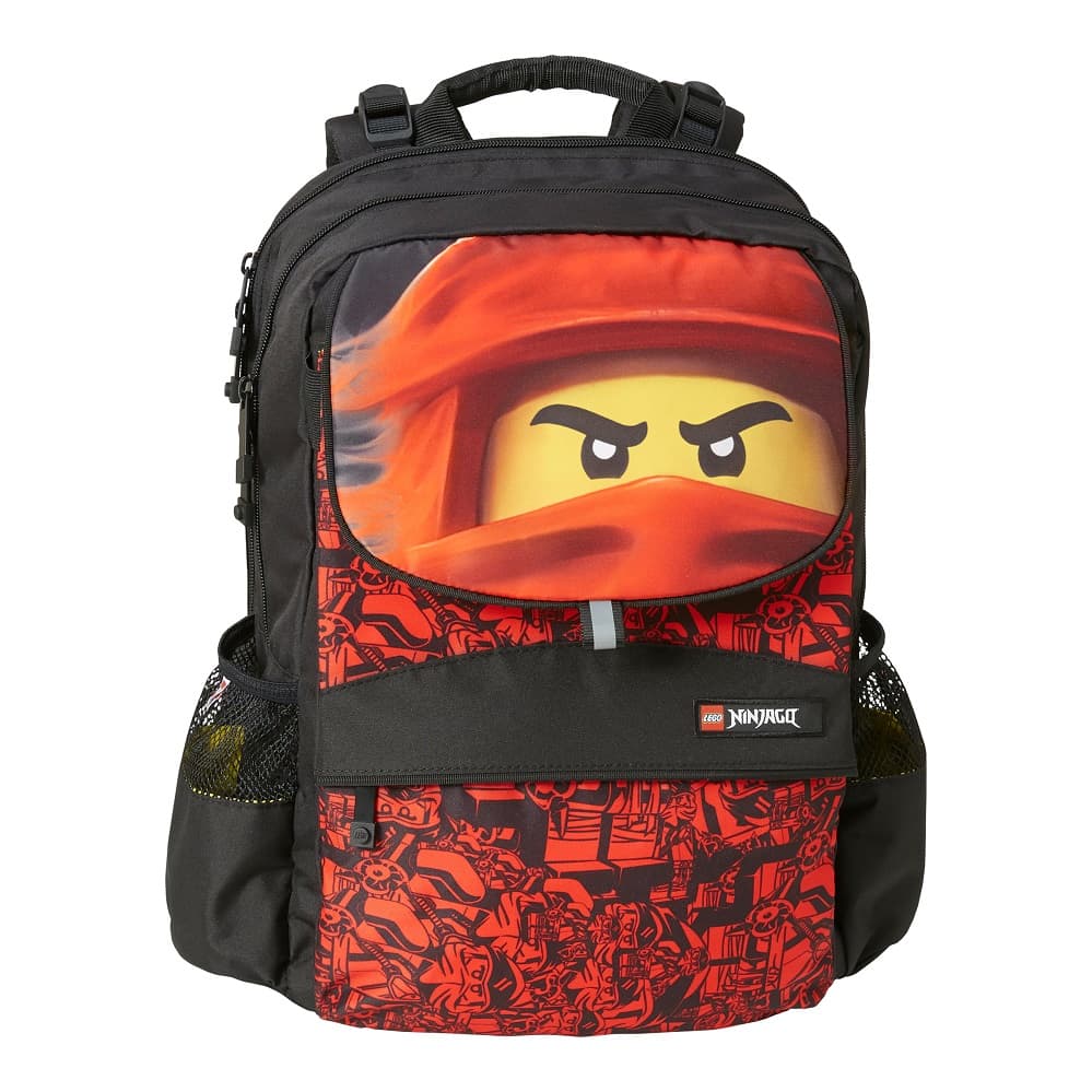 Ghiozdan baieti scoala Hansen LEGO Core Line - design Ninjago Red