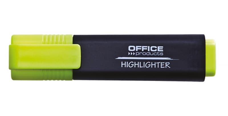 Textmarker varf lat 1-3mm, Office Products - galben