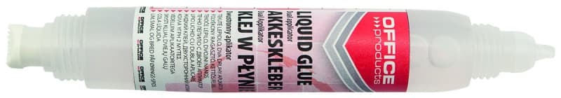 Lipici lichid  43ml, aplicator cu buretel, Office Products - 2 capete de aplicare