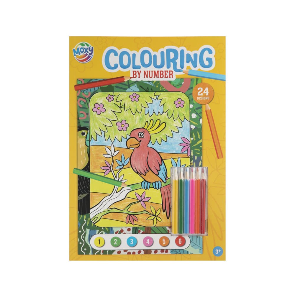 Carte de colorat pe numere Creative Craft, A4