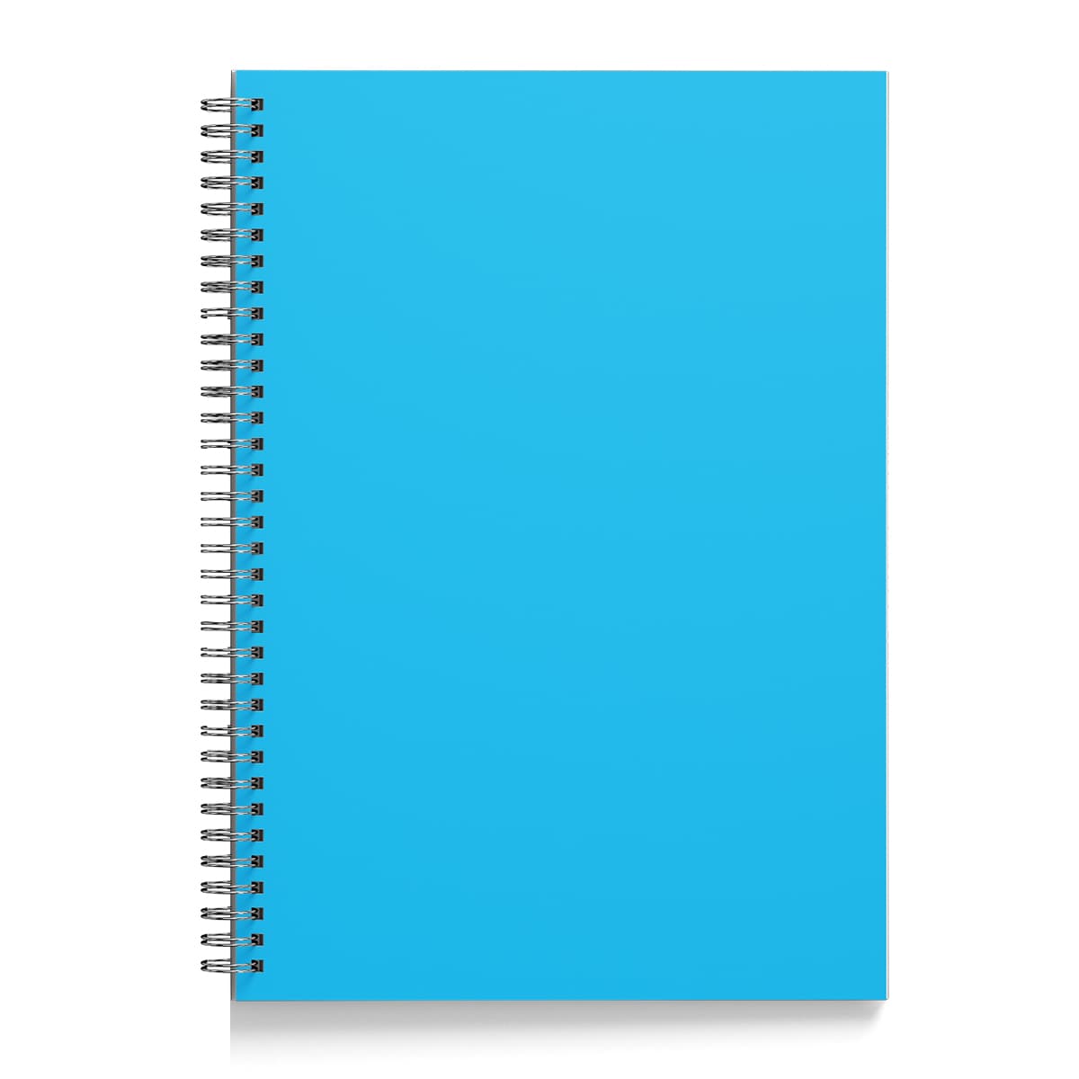 Caiet A5 cu spira, 60 file matematica, 60g/mp, PP 280 microni