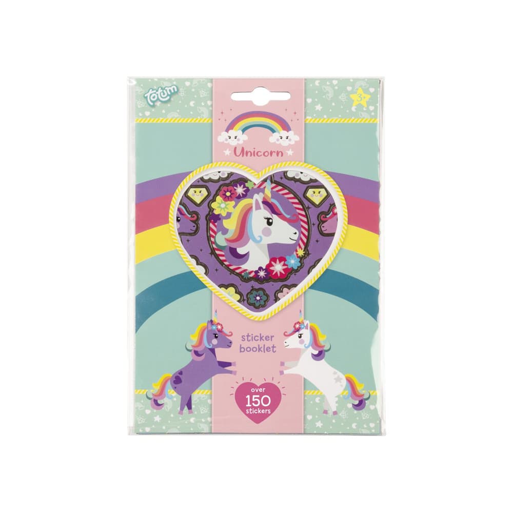 Carnetel cu stickere unicorni Creative Craft, 4 file