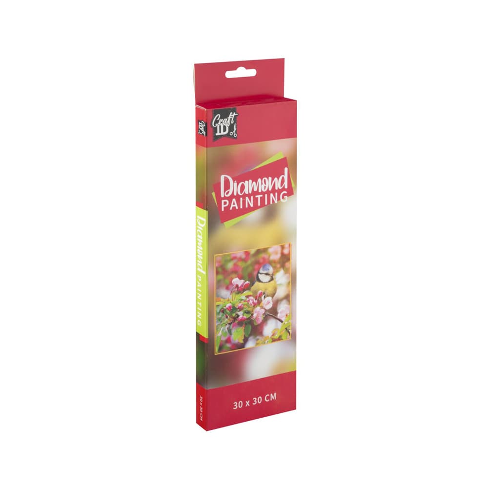 Pictura diamant Creative Craft, model Pasare, 30 x 30 cm