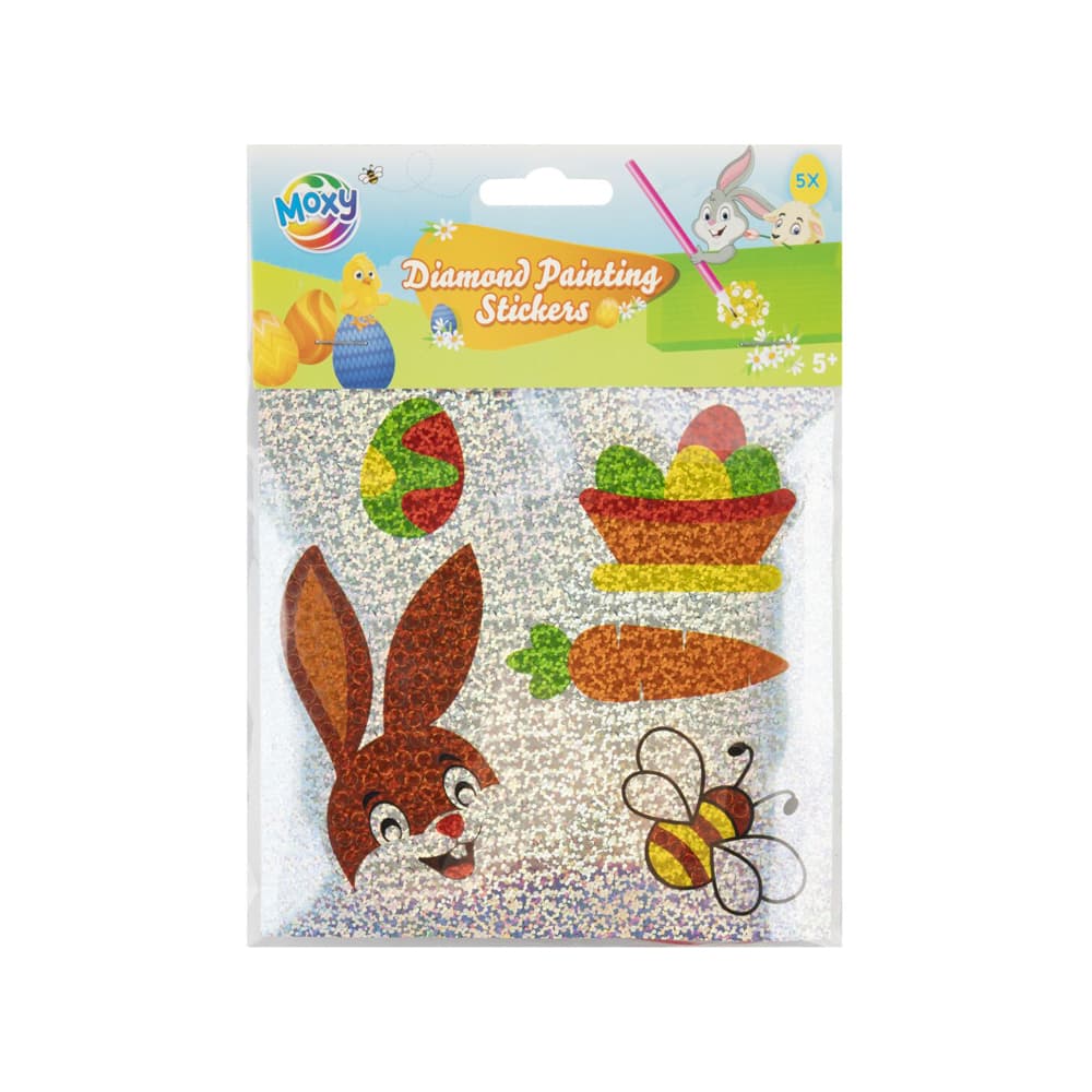 Pictura cu diamante Creative Craft, set 5 buc, tematica Paste
