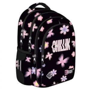 Ghiozdan St.Majewski St. Right Flower Mood, 40cm, 4 compartimente, BPL 58, 697043