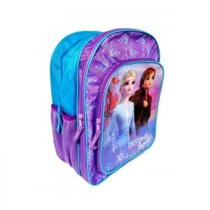 Ghiozdan St.Majewski Frozen II, 3 compartimente, 2 buzunare, albastru cu lila, 24728