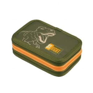 Penar echipat St.Majewski St.Right T-Rex, 3 fermoare, verde kaki, 43 de piese, PC05 / 654060