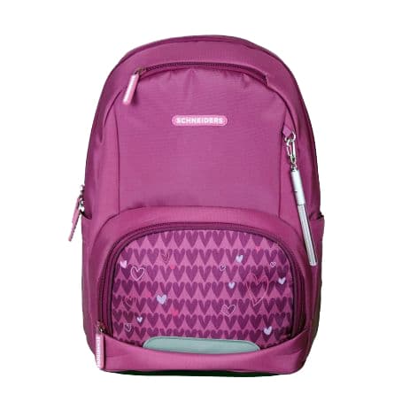 RUCSAC ERGOBASE PURPLE HEARTS ROZ SCHNEIDERS