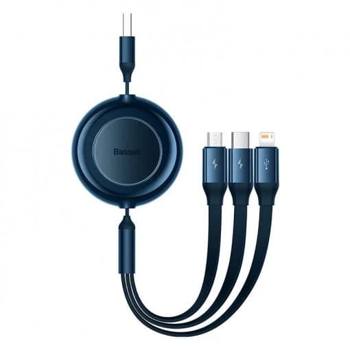 CABLU alimentare si date Baseus Bright Mirror 2 One-for-three Retractable - CAMJ010003