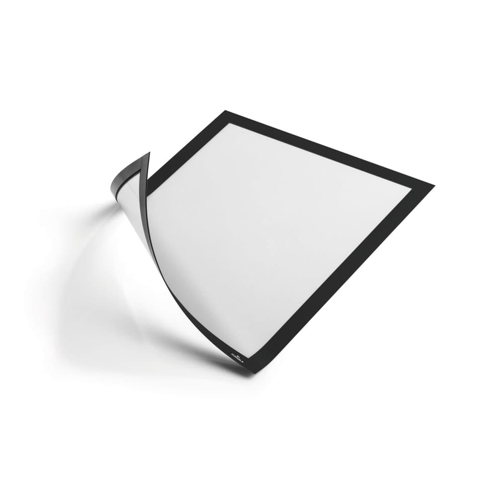 Rama magnetica Durable Duraframe, A4, negru, 5 bucati/set