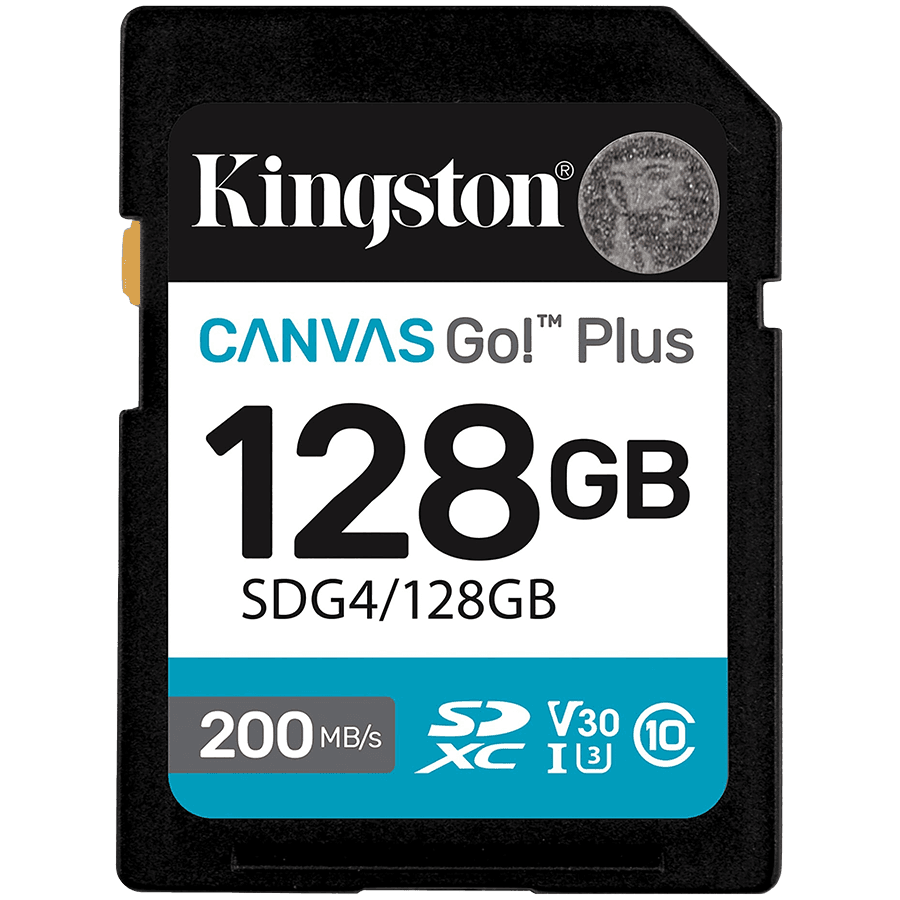 SD CARD KS 128GB CL10 UHS-I CANV GO PLUS „SDG4/128GB” (timbru verde 0.03 lei)