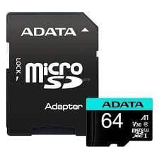 CARD MicroSD ADATA PremierPro - AUSDX64GUI3V30SA2-RA1