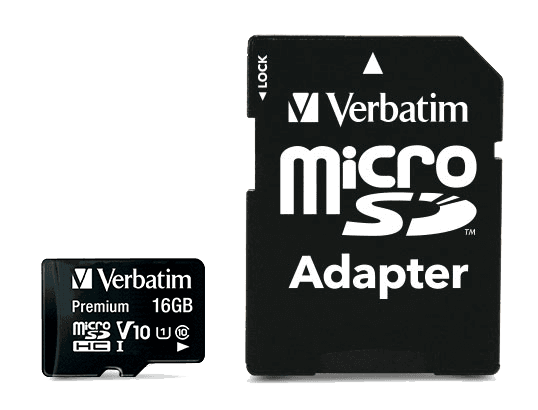 MEMORIE microSD CARD VERBATIM 16GB CLASA 10 - 44082