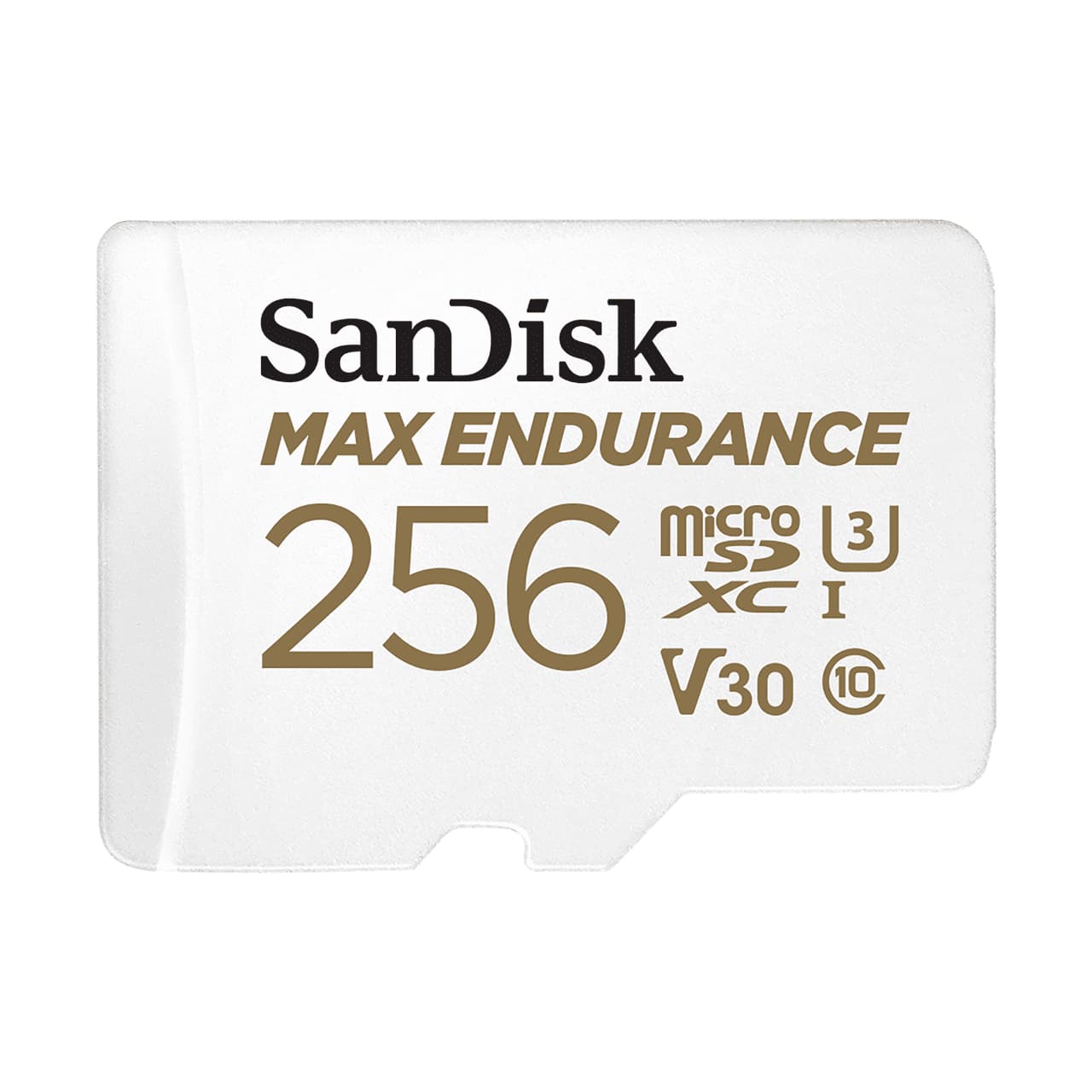 Card memorie Max Endurance microSDXC 256GB Class 10 U3 + Adapter „SDSQQVR-256G-GN6IA” (timbru verde 0.03 lei)