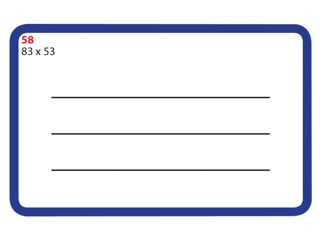 Etichete școlare 83 x 53 mm 30/set