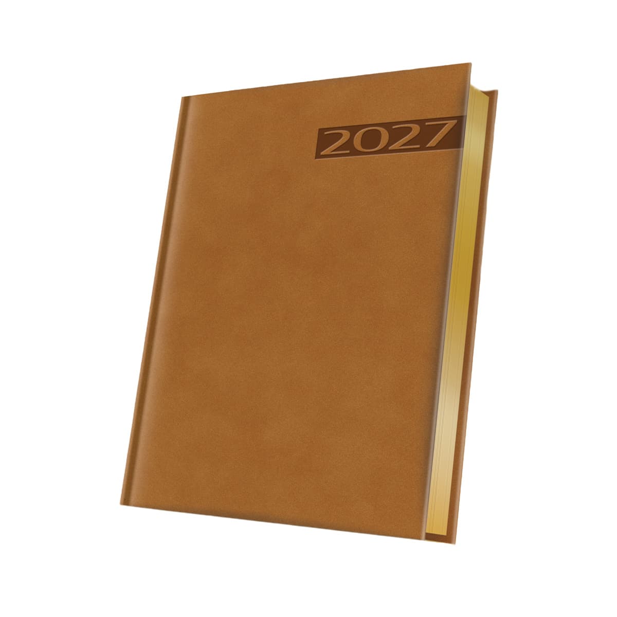 AGENDA DATATA A5 352PAG PREMIUM DELUXE TEANO COPERTA PIELE SINTETICA MARO FOLIO AURIU 2027