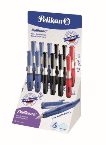 STILOU PELIKANO M DREPTACI 1 PATRON CULORI ASORTATE DISPLAY 12BUC