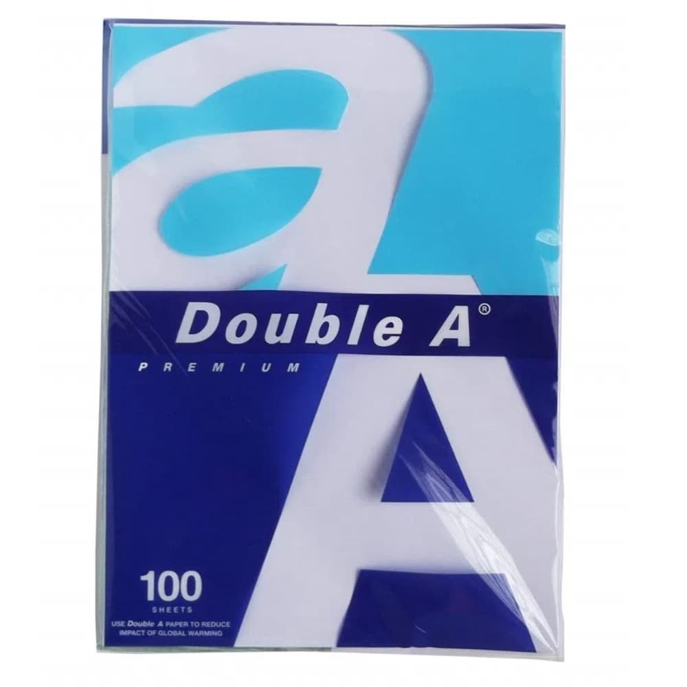 Hartie alba pentru copiator A4, 80gsm, 100coli/top, clasa A, Double A Premium
