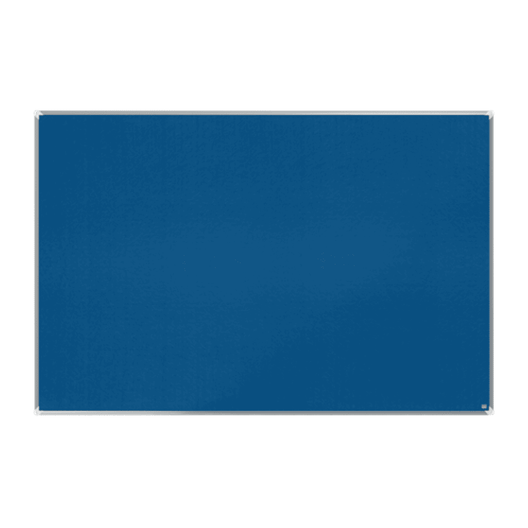 Panou NOBO Premium Plus, material textil, 180x120 cm, albastru