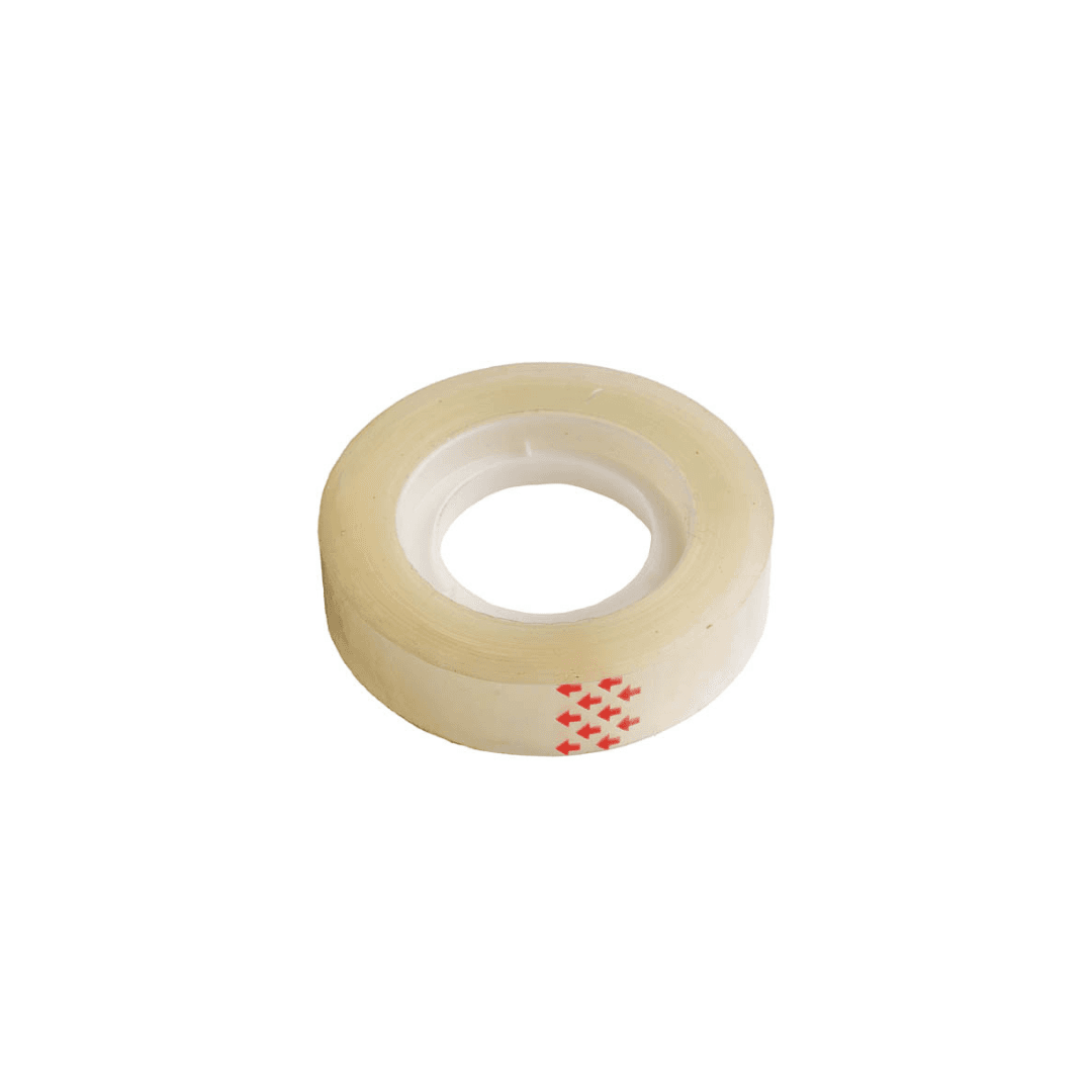 Banda adeziva 12mm x 33 m, 40 microni, Optima - transparent