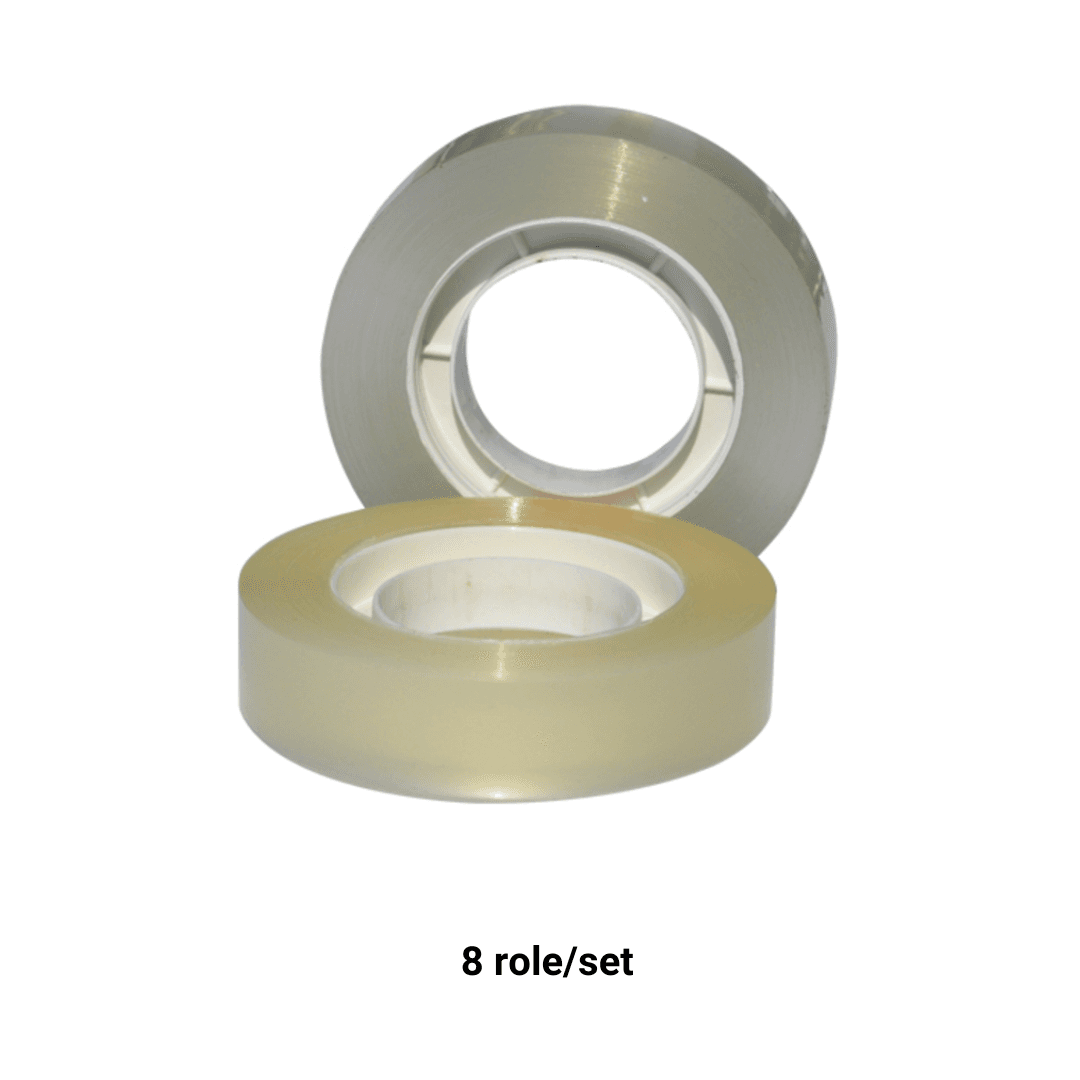 Banda adeziva 18mm x 33 m, 40 microni, Optima - transparent