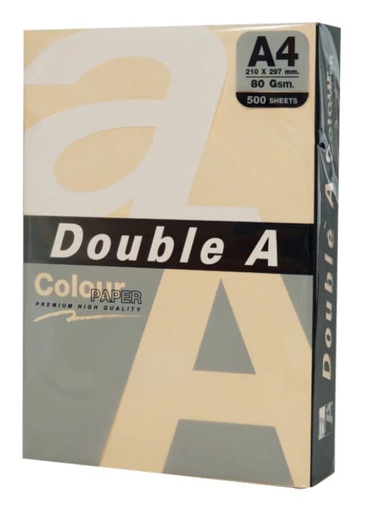 Hartie color pentru copiator A4, 80gsm, 500coli/top, Double A - pastel old rose
