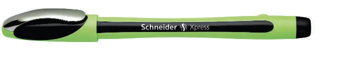 Liner SCHNEIDER Xpress, rubber grip, varf fetru 0.8mm - negru