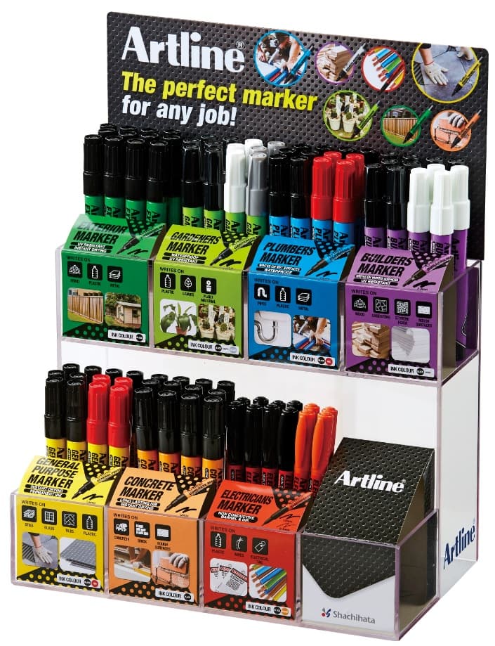 Display ARTLINE cu markere specializate pe industrii, 84 buc/display