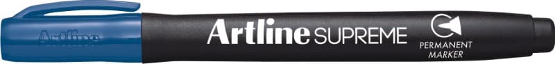 Permanent marker ARTLINE Supreme, corp plastic, varf rotund 1.0mm - albastru royal