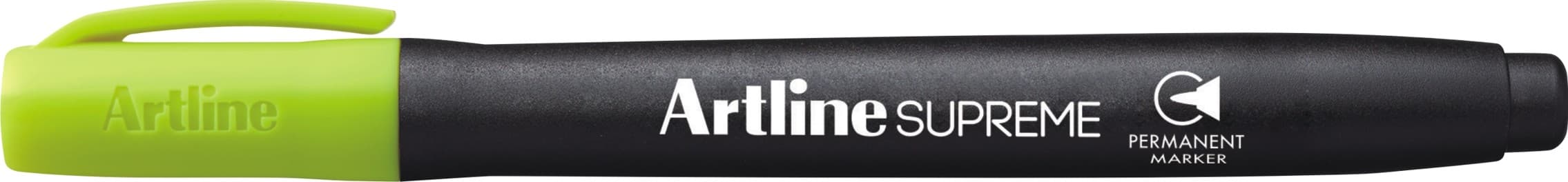 Permanent marker ARTLINE Supreme, corp plastic, varf rotund 1.0mm - galben pastel