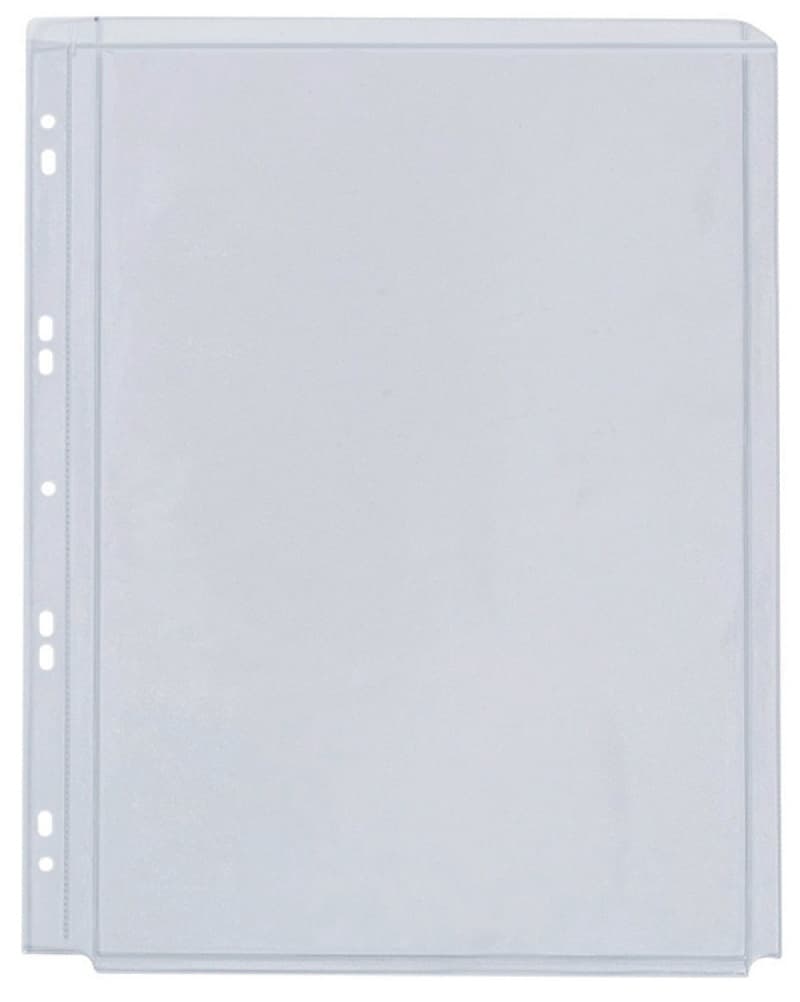 Folie protectie pentru documente A4, cu burduf 28mm, PP - 180 microni, 10 folii/set, Office Products