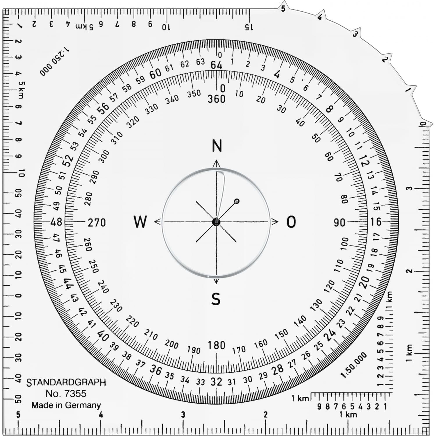Sablon Cartografic Masurare Distante Standardgraph