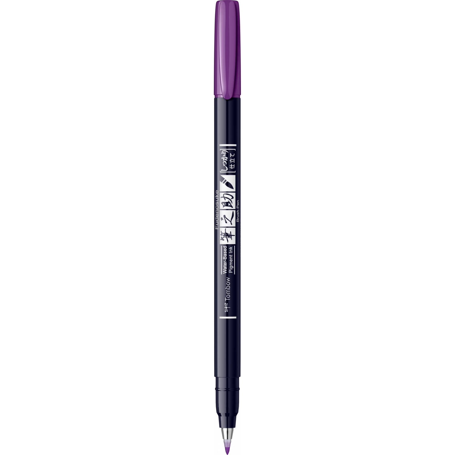 Marker Caligrafic Hard Small Writing Tombow Fudenosuke Vivid 18 Purple