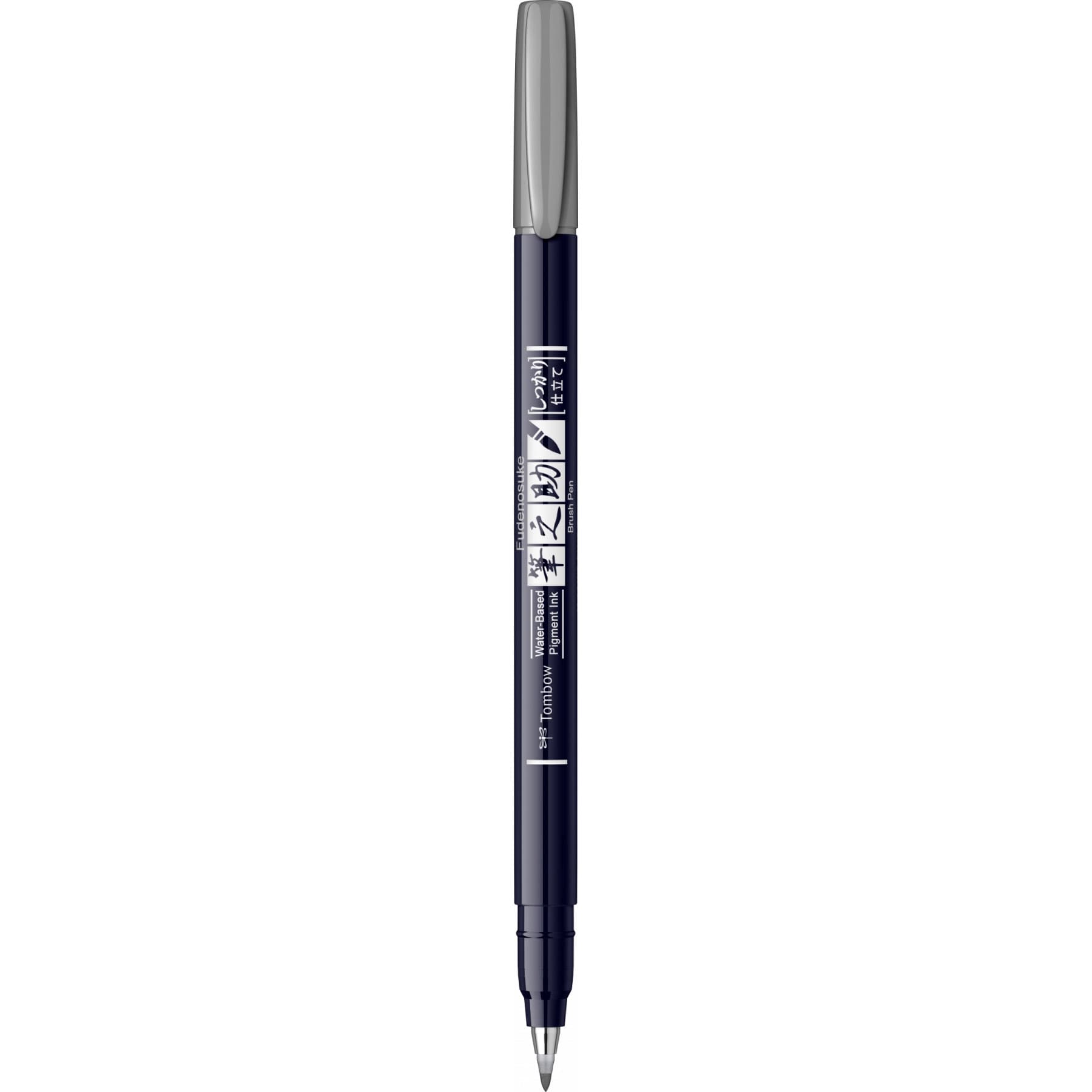 Marker Caligrafic Hard Small Writing Tombow Fudenosuke Vivid 49 Grey