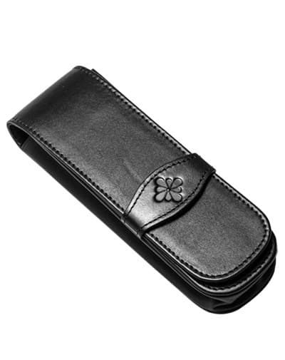 Etui din piele, pentru 2 instrumente de scris, Diplomat