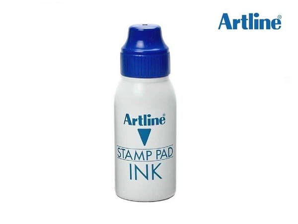 Tus ARTLINE, pentru stampile, 50ml - albastru