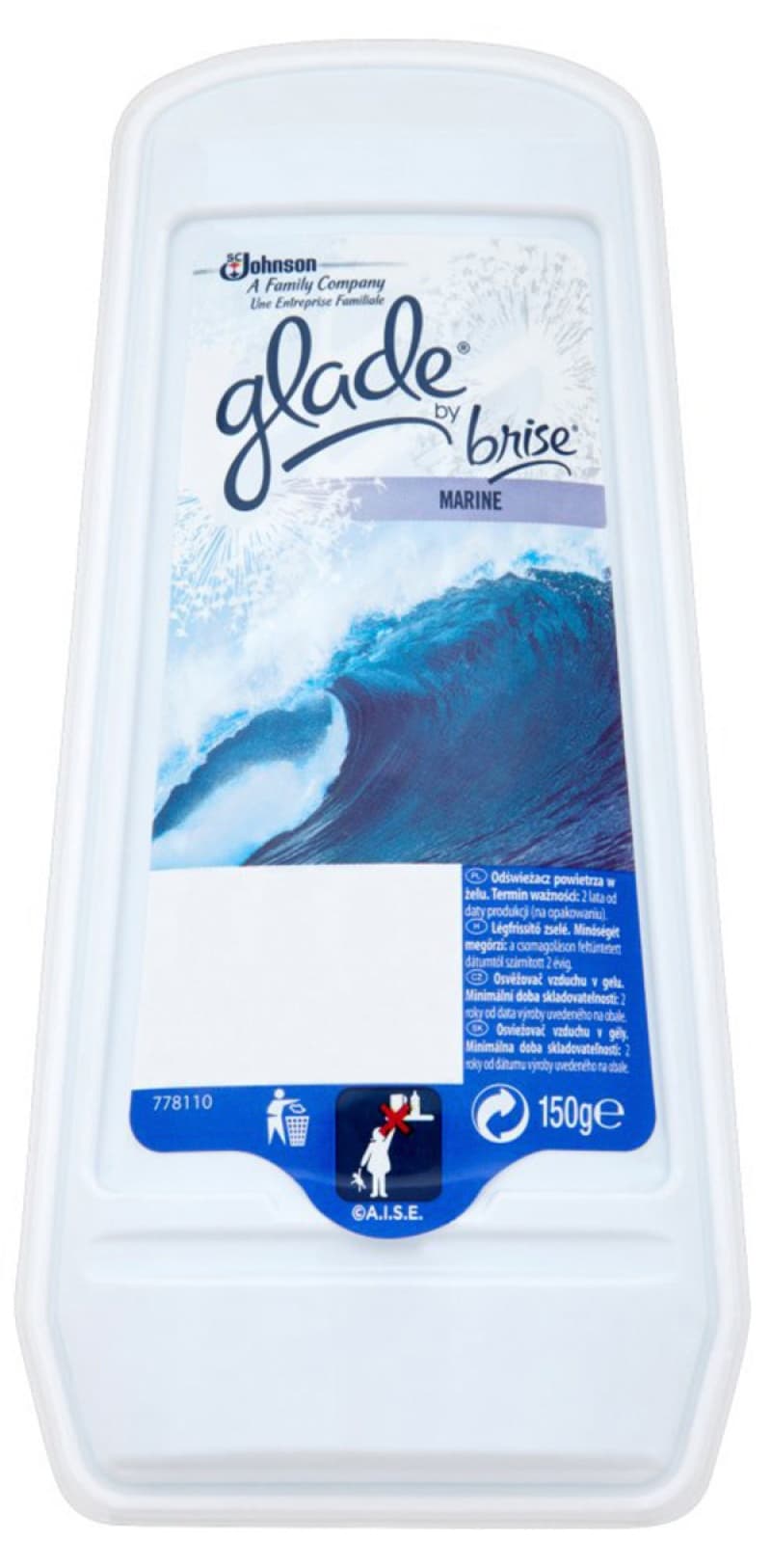 GLADE Marine, odorizant camera, gel - 150g