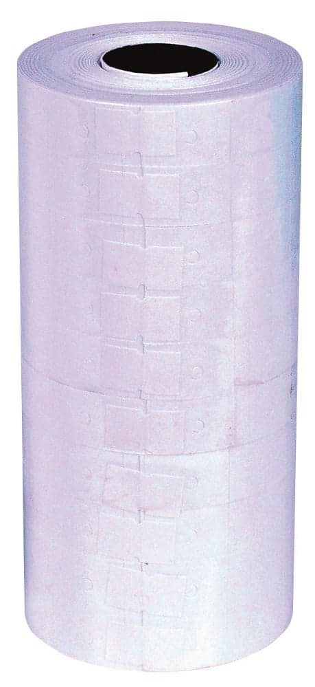 Etichete de pret, 21 x 12 mm, 1 rand, adeziv permanent, 700buc/rola, Q-Connect - albe