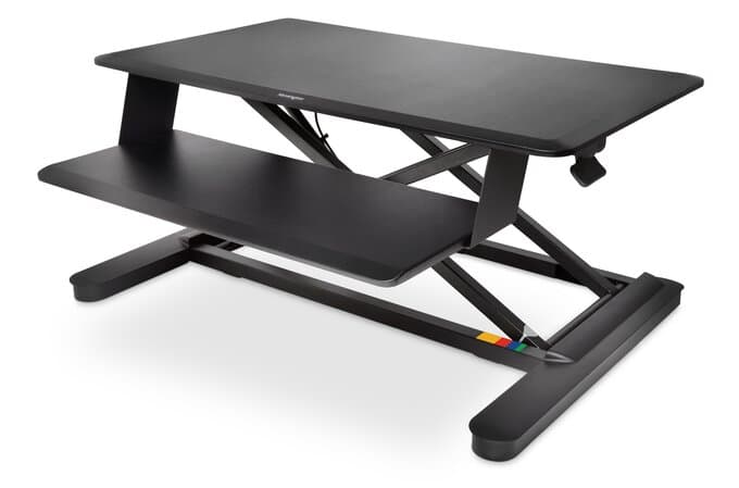 Statie de lucru Kensington SmartFit, pozitie sezut/in picioare, negru