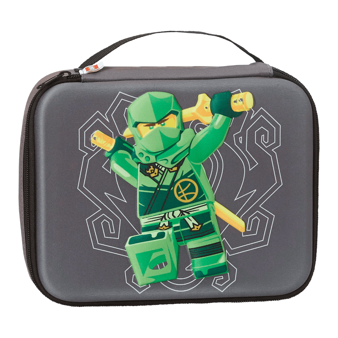 Cutie de Pranz LEGO Ninjago Green, Recipient pachet pentru scoala