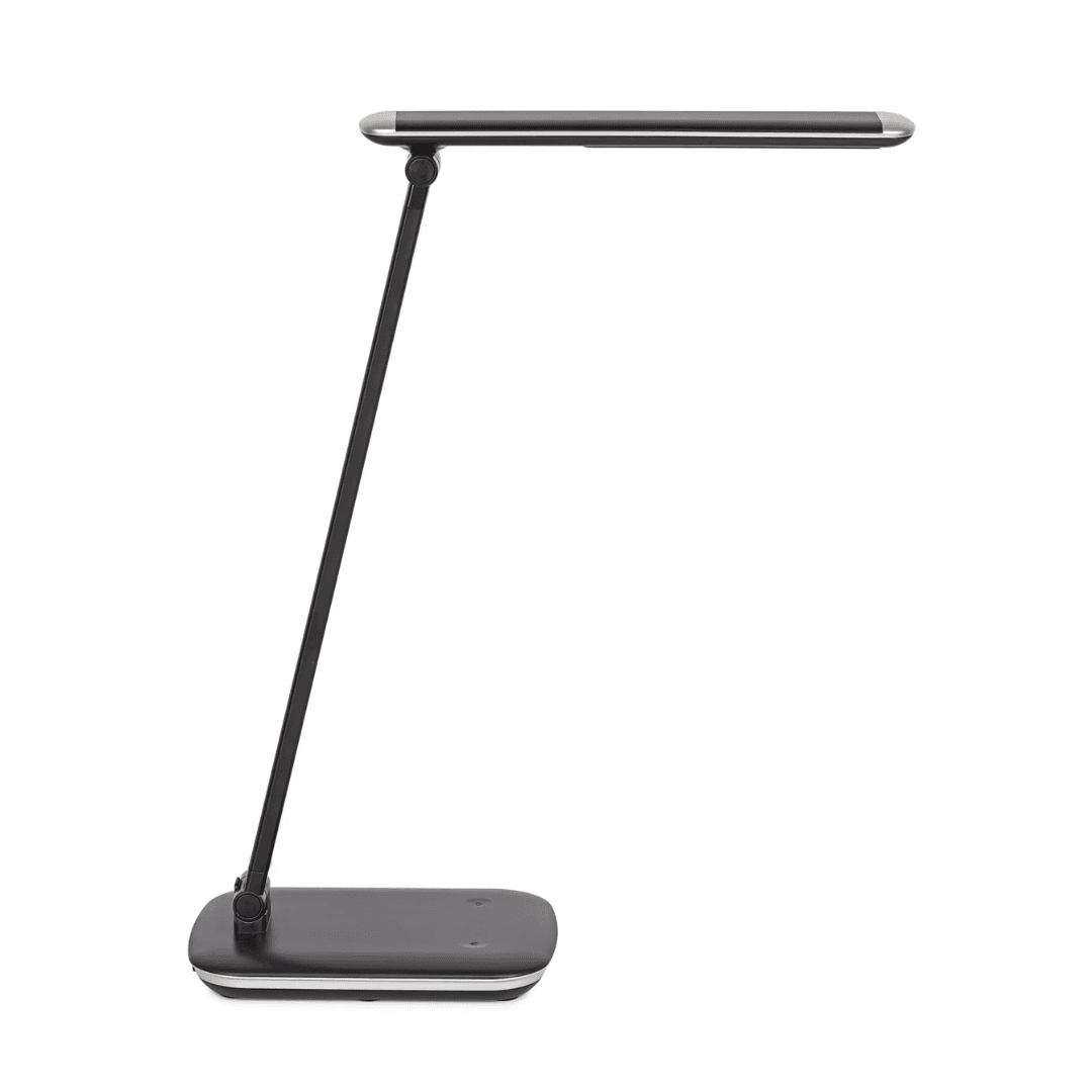 Lampa de birou, cu LED, MAUL Jazzy cu USB - neagra