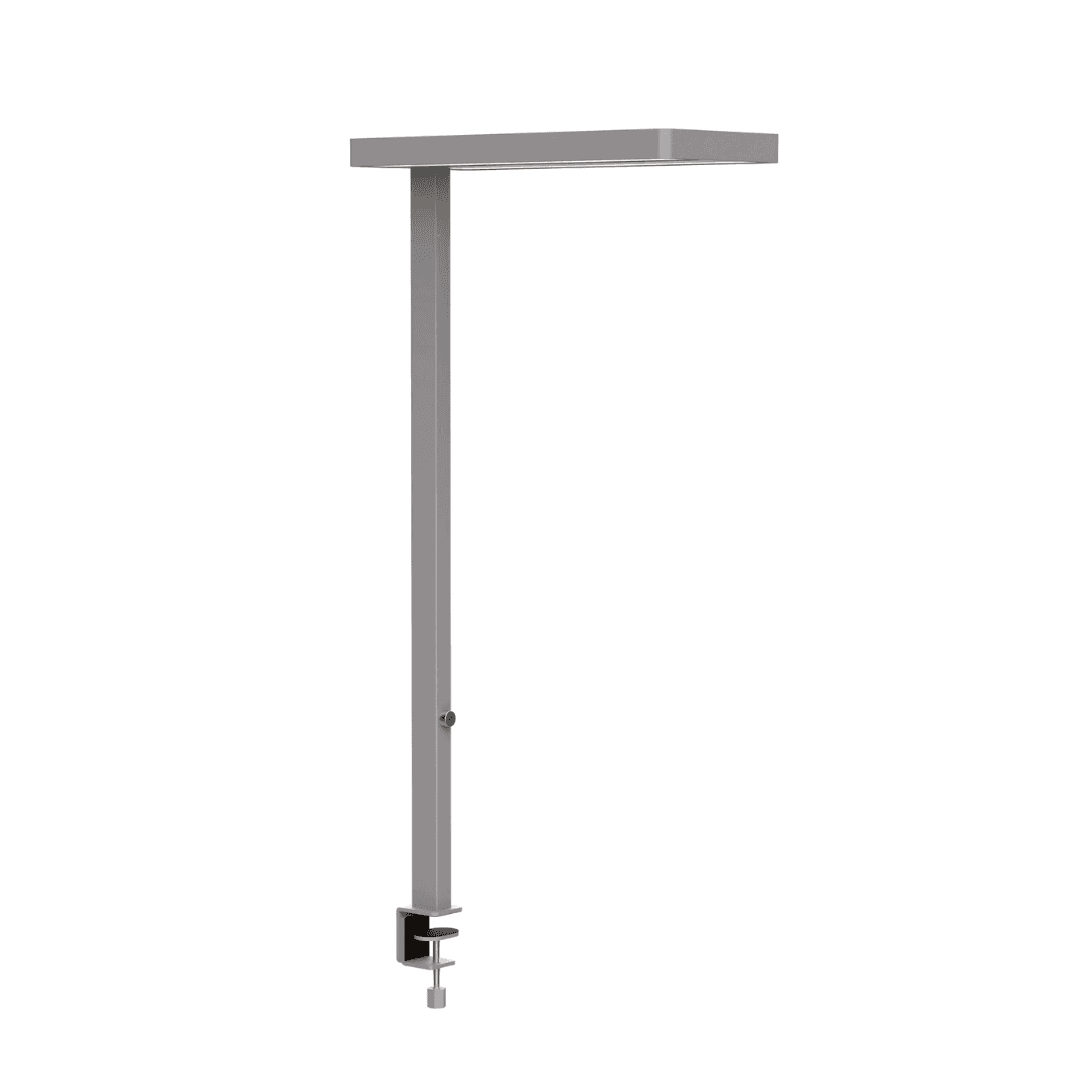 Lampa de birou, cu LED, MAUL Javal - argintie