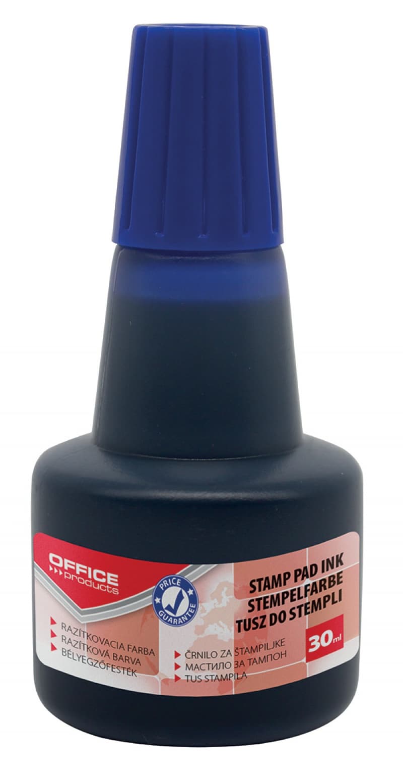 Tus stampile, 30ml, Office Products - albastru