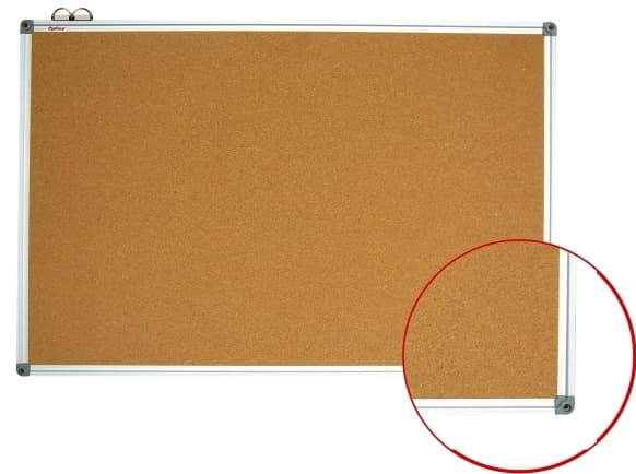Panou pluta cu rama din aluminiu, 45 x 60 cm